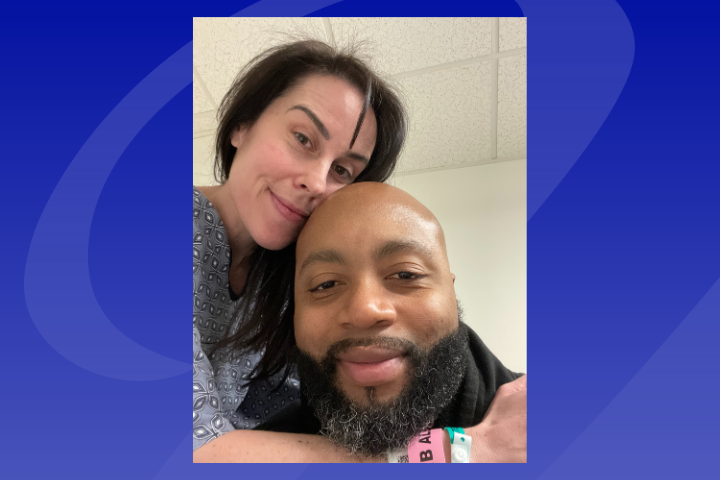 Tanya Pierre and her husband